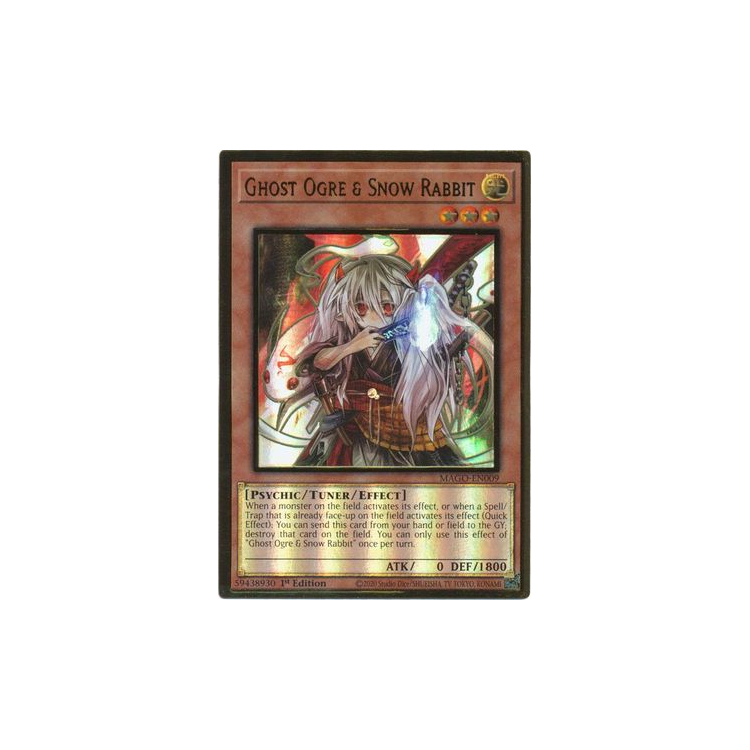 Ghost Ogre & Snow Rabbit - Premium Gold - Big Orbit Cards Ghost Ogre & Snow Rabbit - Premium Gold - Big Orbit Cards