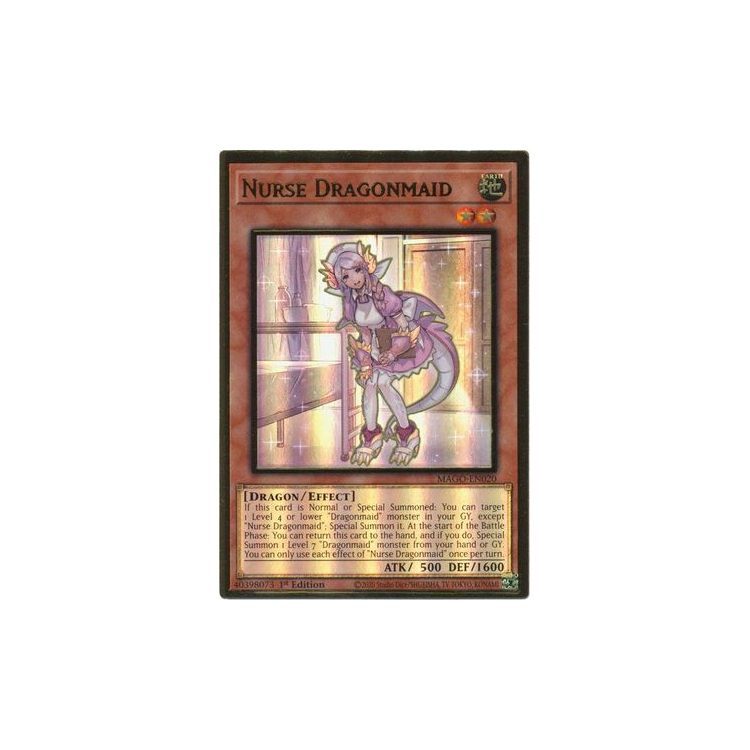 Nurse Dragonmaid - Premium Gold Rare (1st - Big Orbit Cards Nurse Dragonmaid - Premium Gold Rare (1st - Big Orbit Cards