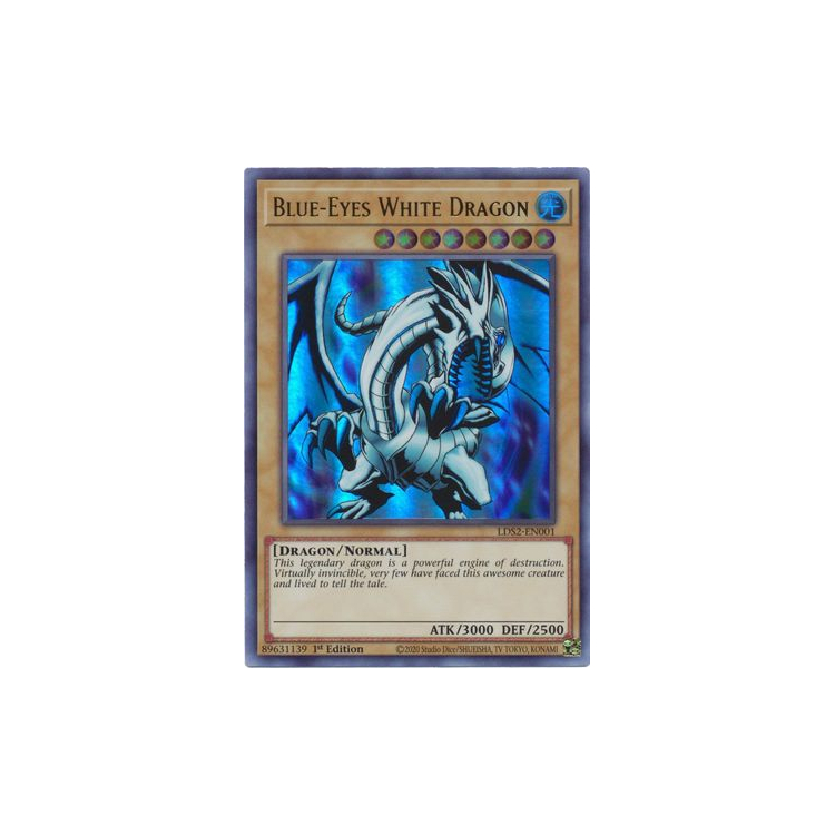 Blue-Eyes White Dragon (Gold) - Ultra Rare - Big Orbit Cards Blue-Eyes White Dragon (Gold) - Ultra Rare - Big Orbit Cards