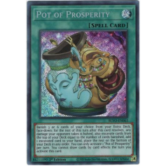 Yugioh Pot Of Prosperity selling BLVO-EN065 1st Edition Secret Rare