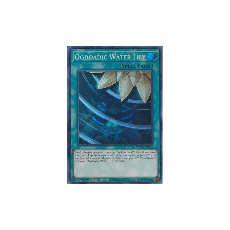 Ogdoadic Water Lily - Super Rare (1st - Big Orbit Cards Ogdoadic Water Lily - Super Rare (1st - Big Orbit Cards
