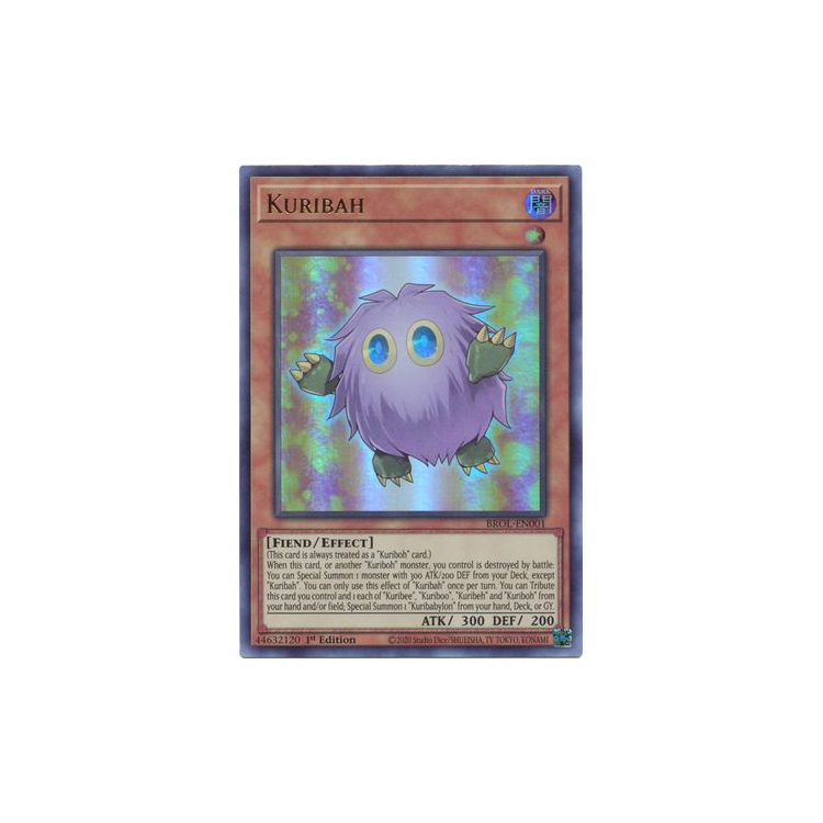 Kuribah - Ultra Rare (1st Edition) - Big Orbit Cards Kuribah - Ultra Rare (1st Edition) - Big Orbit Cards