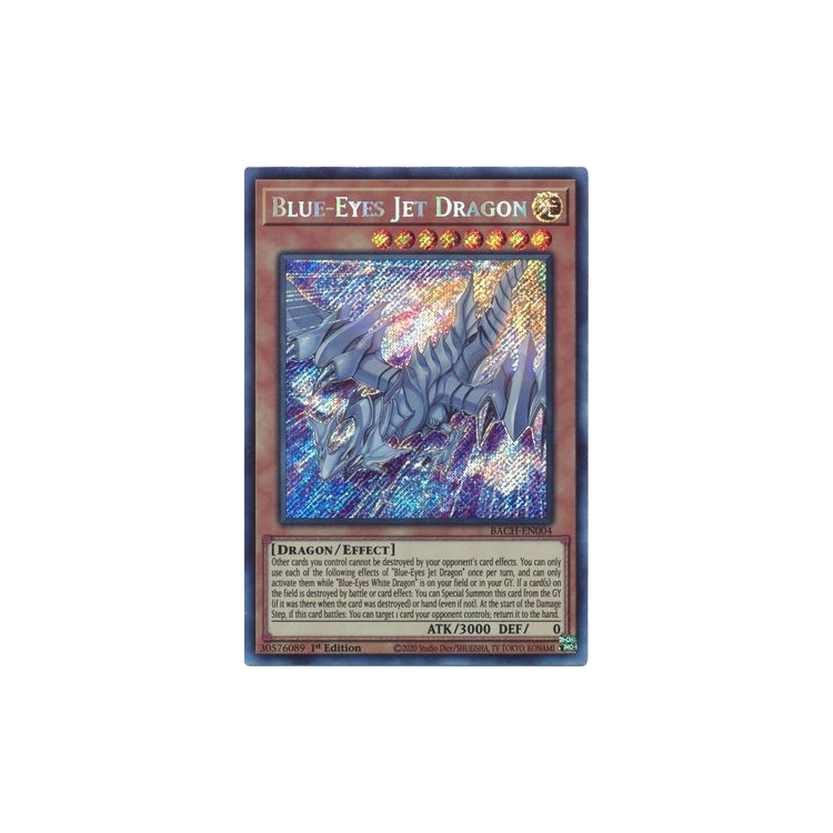 Blue-Eyes Jet Dragon - Secret Rare (1st Edition)