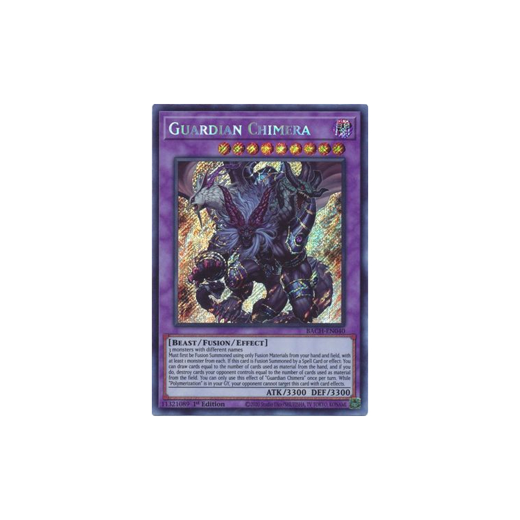 Guardian Chimera, Yu-Gi-Oh! TCG outlet Fusion Monster