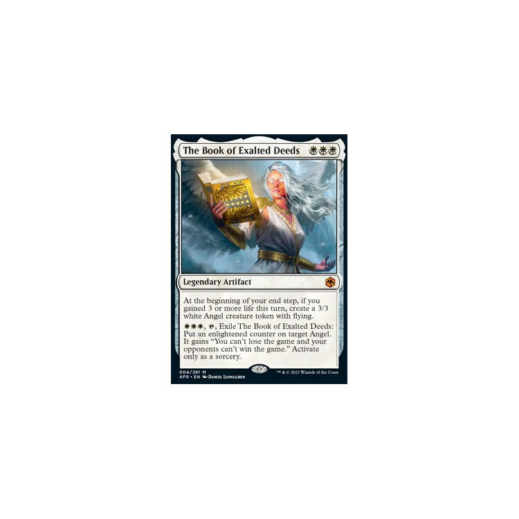The Book of Exalted Deeds - Big Orbit Cards The Book of Exalted Deeds - Big Orbit Cards