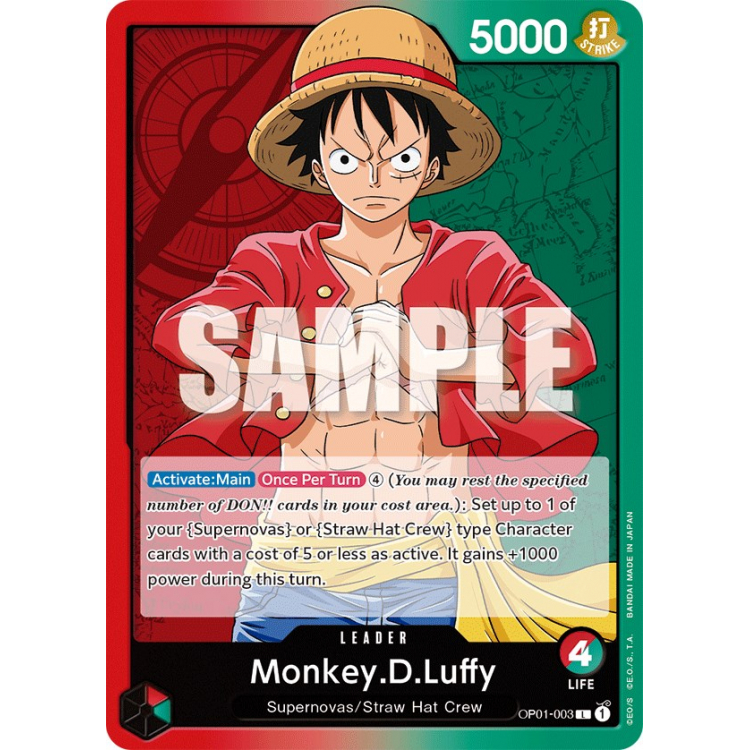 Monkey.D.Luffy (003) - Romance Dawn - Big Orbit Cards Monkey.D.Luffy (003) - Romance Dawn - Big Orbit Cards