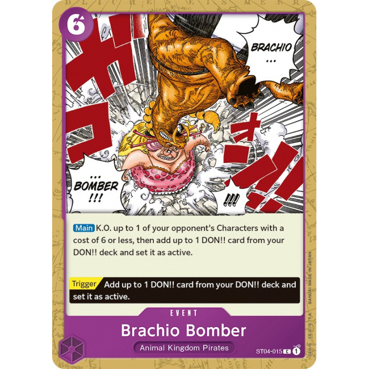 Brachio Bomber - One Piece Card Game - Big Orbit Cards Brachio Bomber - One Piece Card Game - Big Orbit Cards
