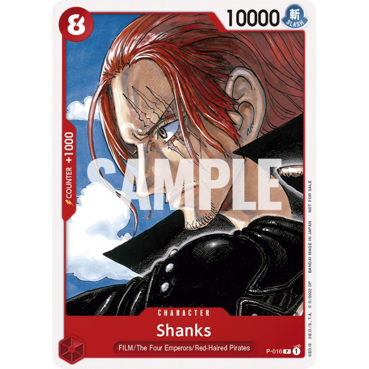 Shanks One Piece Film Red