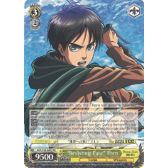 "Resisting Fate" Eren - Attack on Titan - Big Orbit Cards