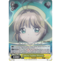 Sakura: Sudden Showers - Weiss Schwarz - Big Orbit Cards