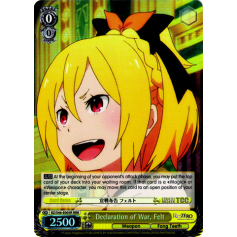 Declaration of War, Felt - RRR - Big Orbit Cards