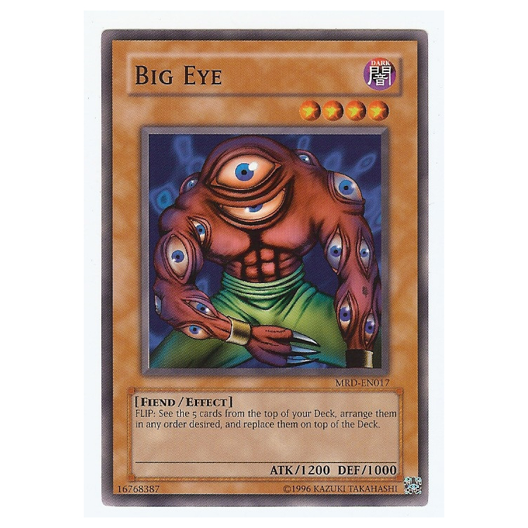 Big Eye (Unlimited Edition) - Yu-Gi-Oh! - Big Orbit Cards Big Eye (Unlimited Edition) - Yu-Gi-Oh! - Big Orbit Cards