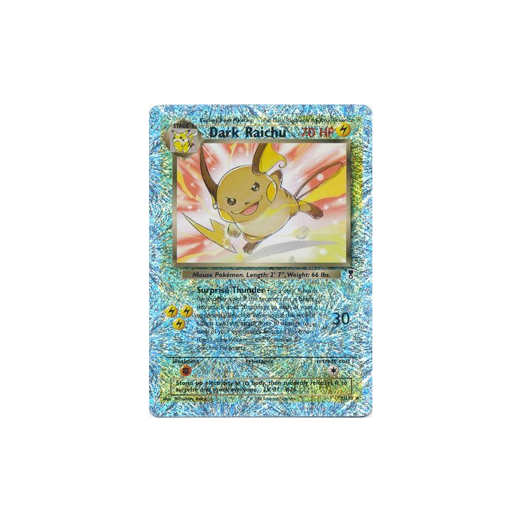 CGC 7.5 Pokémon outlets Dark Raichu Legendary Collections reverse