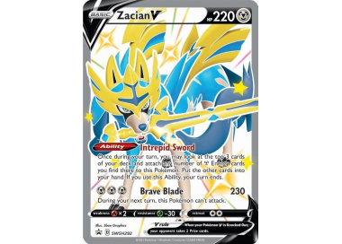 Mavin  Pokémon TCG Zacian V (Shiny) SWSH Black Star Promos