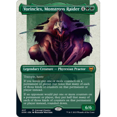 Vorinclex, Monstrous Raider on sale 407 (Concept Praetor) (Step-and-Compleat Foil) MTG