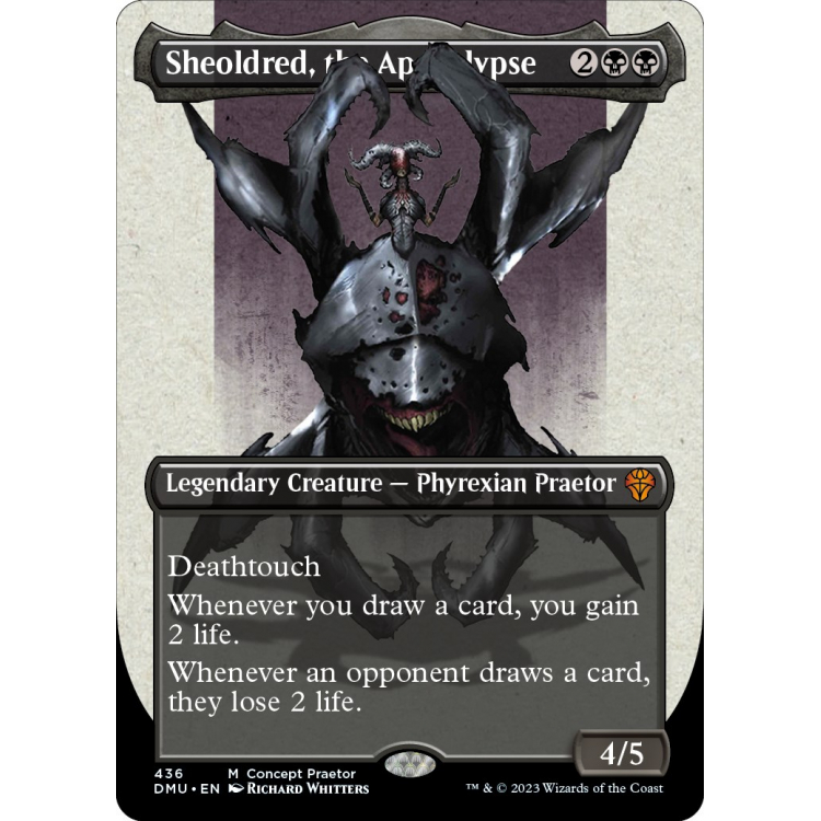 Sell Sheoldred, the Apocalypse (Concept - Big Orbit Cards