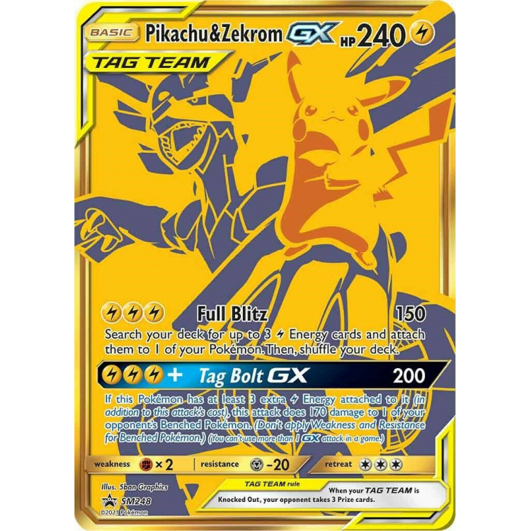 Pikachu and shop zekrom gx