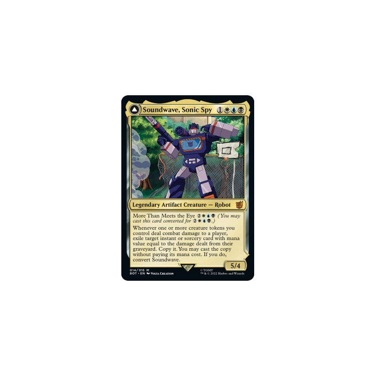 Sell Soundwave, Sonic Spy // Soundwave, - Big Orbit Cards