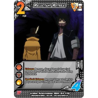 Reluctant Retreat (XR) (Foil) (1st - Big Orbit Cards Reluctant Retreat (XR) (Foil) (1st - Big Orbit Cards