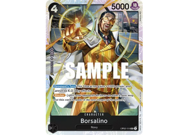 Sell Borsalino Foil OP02 Paramount War Big Orbit Cards