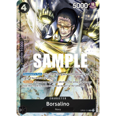 Sell Borsalino Alternate Art Foil Big Orbit Cards