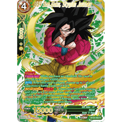 SS4 Son Goku Stygian Journey Big Orbit Cards