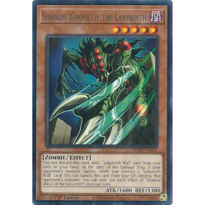 Shadow Ghoul of the Labyrinth - Rare (1st - Big Orbit Cards Shadow Ghoul of the Labyrinth - Rare (1st - Big Orbit Cards