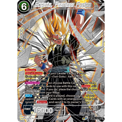 DRAGON BALL SUPER CARD GAME FR - Gogeta SSB Assaut de Fusion BT6