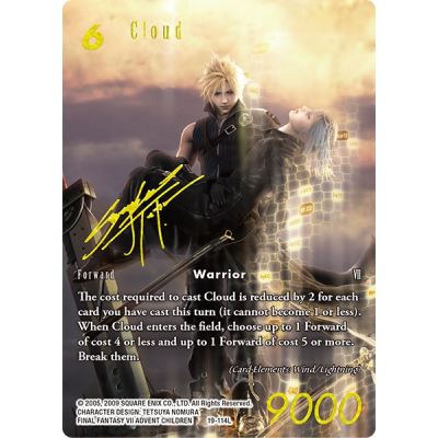 Vincent PR-002 Full Art Foil - CGC shops 9 Final Fantasy TCG FFTCG