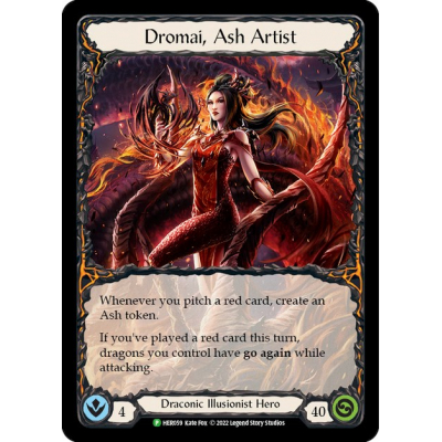 Dromai, Ash Artist - HER059 (Cold Foil) - Big Orbit Cards