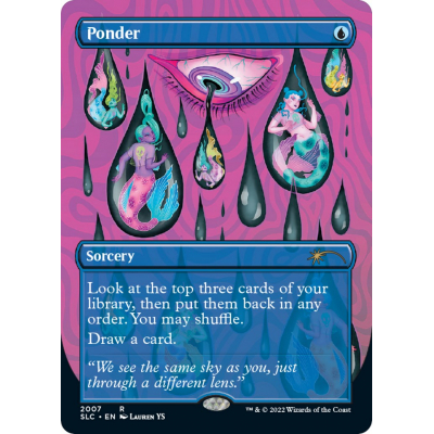 Ponder - Magic the Gathering - Big Orbit Cards