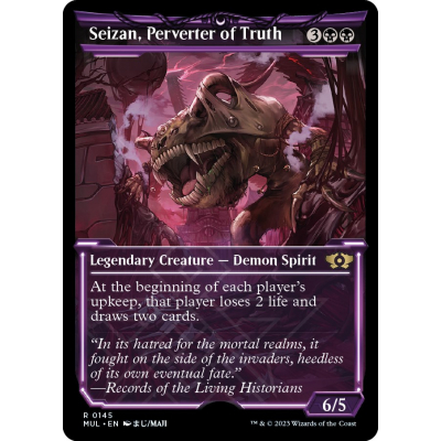 Sell Seizan, Perverter of Truth (Halo Foil) - Big Orbit Cards
