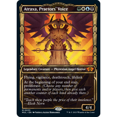 Sell Atraxa, Praetors' Voice (Multiverse - Big Orbit Cards