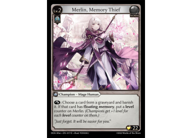 Sell Merlin, Memory Thief - Grand Archive - Big Orbit Cards