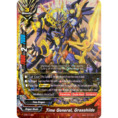 Time General, Grasshilde (Foil) - Big Orbit Cards Time General, Grasshilde (Foil) - Big Orbit Cards