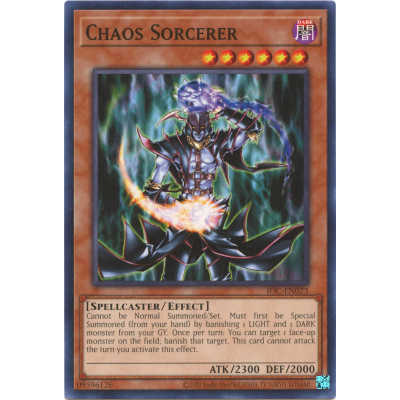 Chaos Sorcerer - Common (25th Anniversary) - Big Orbit Cards Chaos Sorcerer - Common (25th Anniversary) - Big Orbit Cards