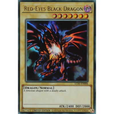Red-Eyes Black Dragon - Ultra Rare (25th Anniversary) (Limited Edition)