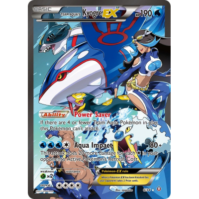 Kyogre ex deals holo