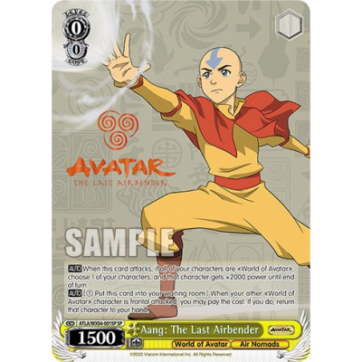 Aang: The Last Airbender - SP - Big Orbit Cards Aang: The Last Airbender - SP - Big Orbit Cards