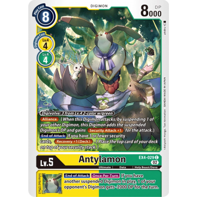 Antylamon (029) - Digimon Card Game - Big Orbit Cards Antylamon (029) - Digimon Card Game - Big Orbit Cards