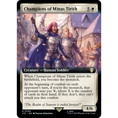 Champions of Minas Tirith, lotr mtg 