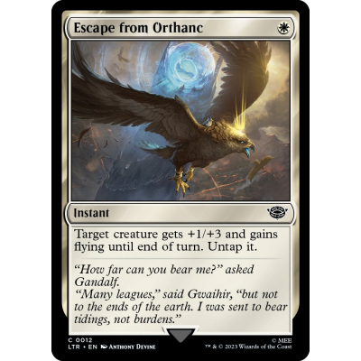 Escape from Orthanc - Magic the Gathering - Big Orbit Cards Escape from Orthanc - Magic the Gathering - Big Orbit Cards