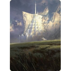 MINAS TIRITH ~ really like the art variant on this one, just looks so epic  and majestic 🤩🤩 #minastirith #mtg #mtgltr #lotr…