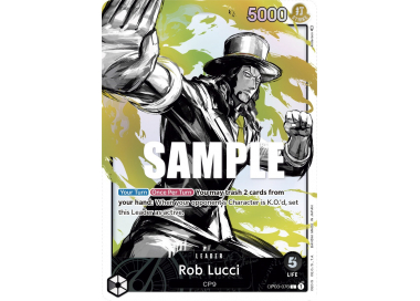 One sale Piece Pillars of Strength OP03-076 Rob Lucci Alt art Eng