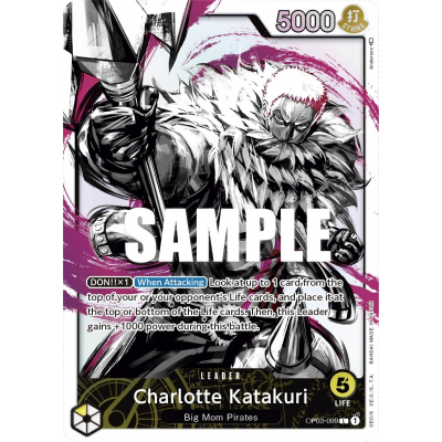 Charlotte Katakuri ST07-003 SR Start Deck (Big Mom Pirates) ONE