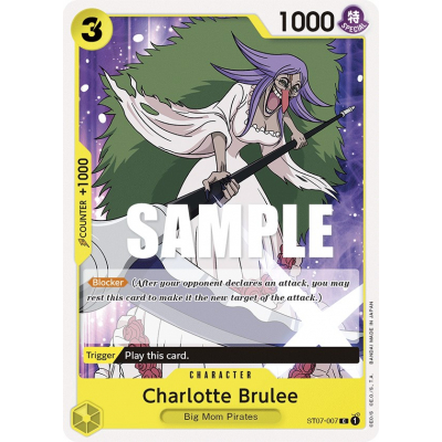 Charlotte Katakuri ST07-003 SR Start Deck (Big Mom Pirates) ONE PIECE Card  Game