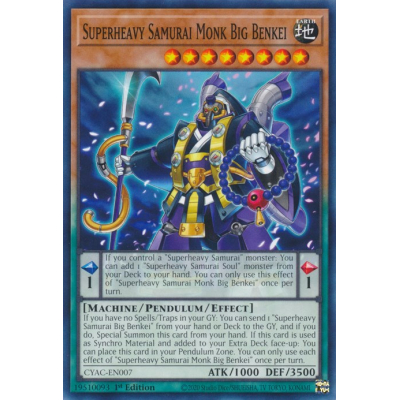 Superheavy Samurai Monk Big Benkei - - Big Orbit Cards Superheavy Samurai Monk Big Benkei - - Big Orbit Cards
