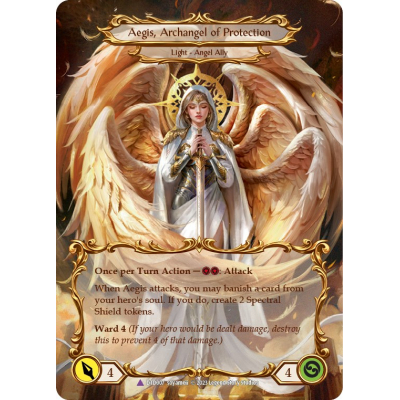 Figment of Protection // Aegis, Archangel - Big Orbit Cards