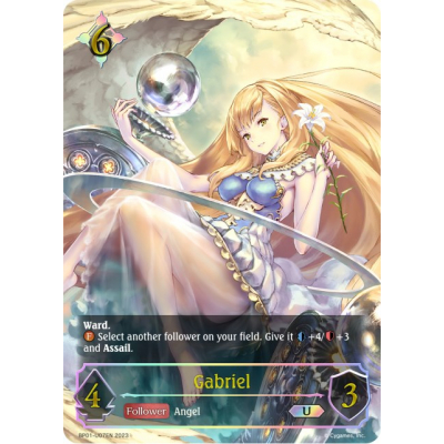 Gabriel - UR - BP01 - Advent of Genesis - Big Orbit Cards