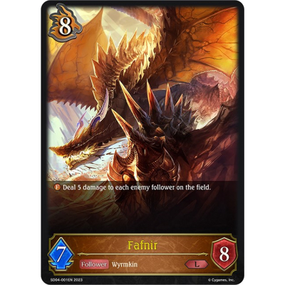 Fafnir - Shadowverse: Evolve - Big Orbit Cards Fafnir - Shadowverse: Evolve - Big Orbit Cards